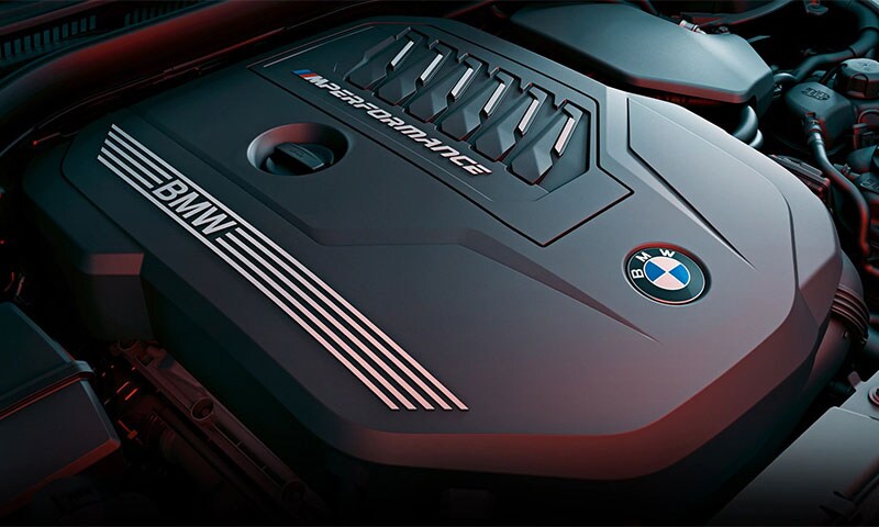 The BMW M TwinPower Turbo engine.